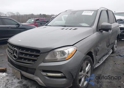 2013 Mercedes-Benz Ml 350 4Matic из США, поврежденный, VIN 4JGDA5HB9DA174808